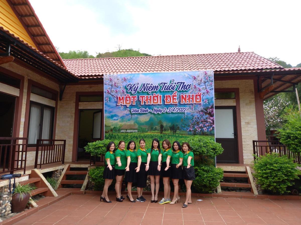 Mai Chau Xanh Bungalow エクステリア 写真