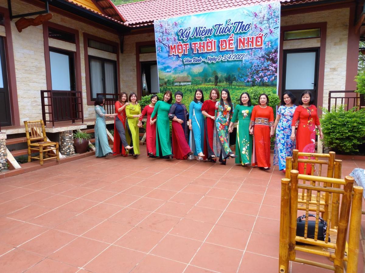 Mai Chau Xanh Bungalow エクステリア 写真