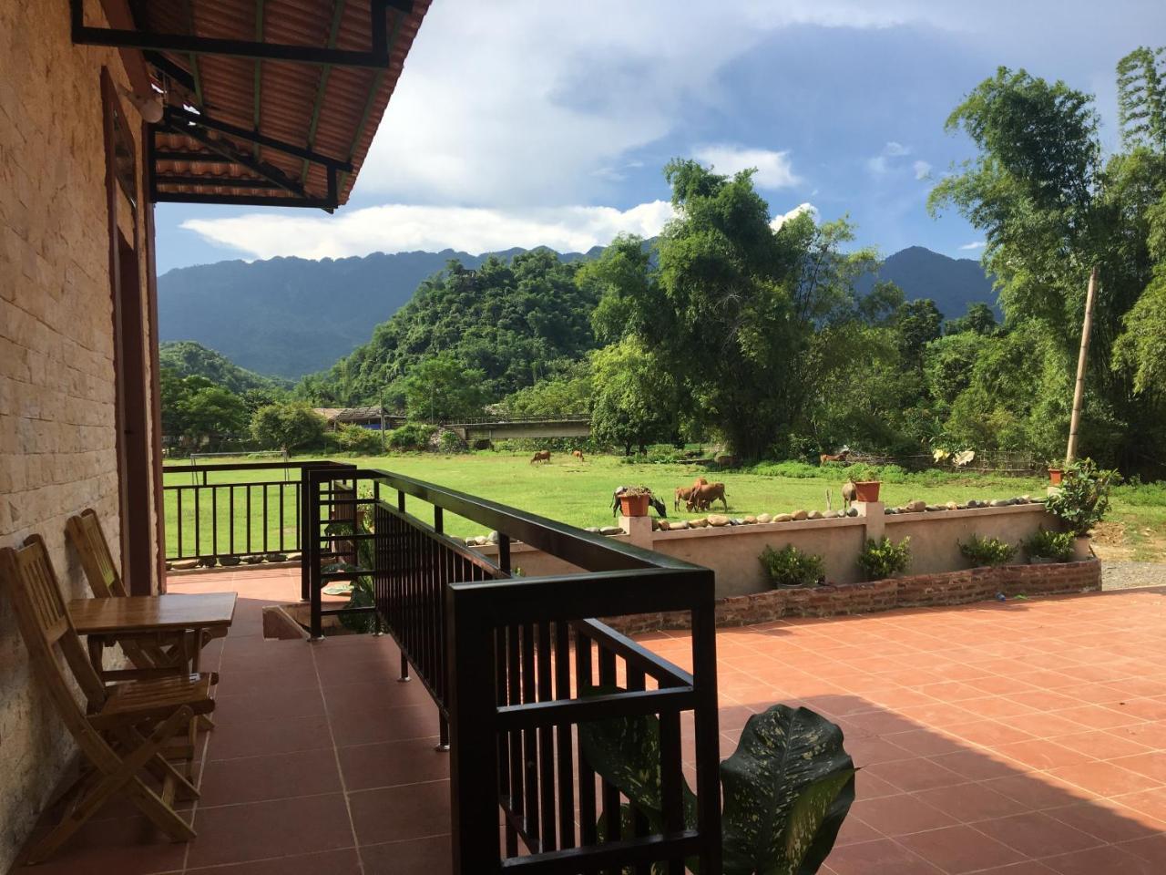 Mai Chau Xanh Bungalow エクステリア 写真