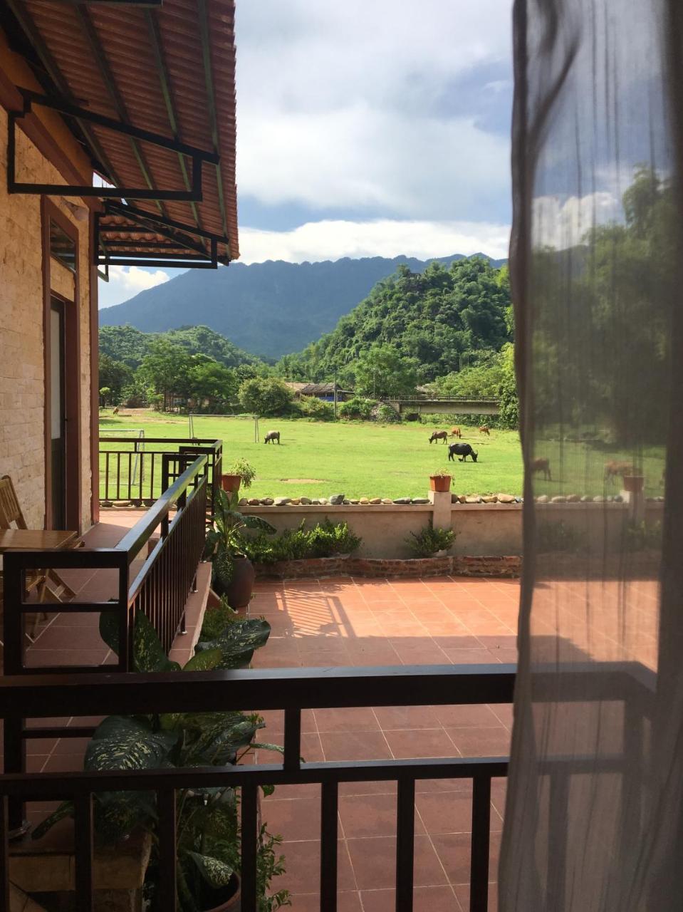 Mai Chau Xanh Bungalow エクステリア 写真