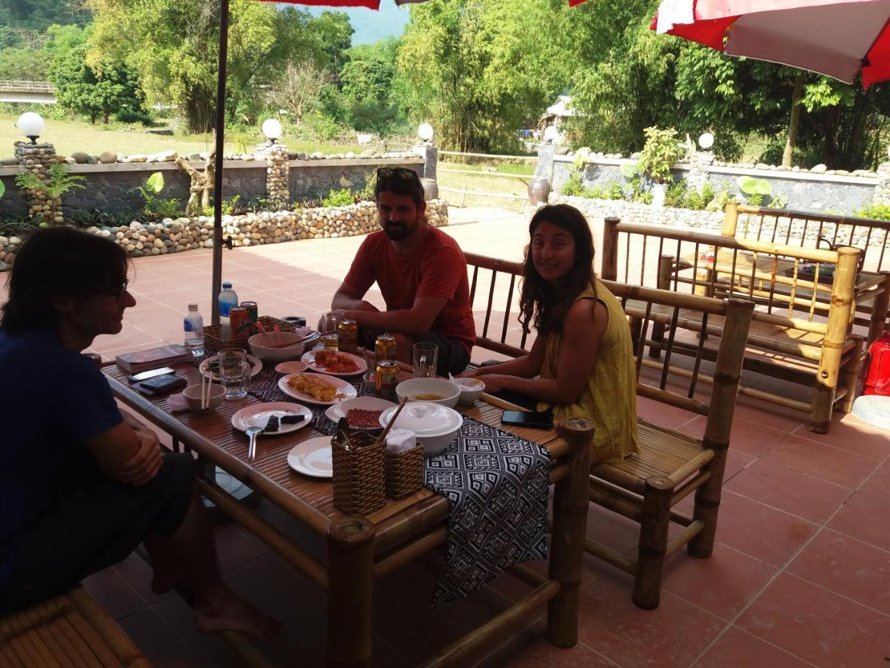 Mai Chau Xanh Bungalow エクステリア 写真